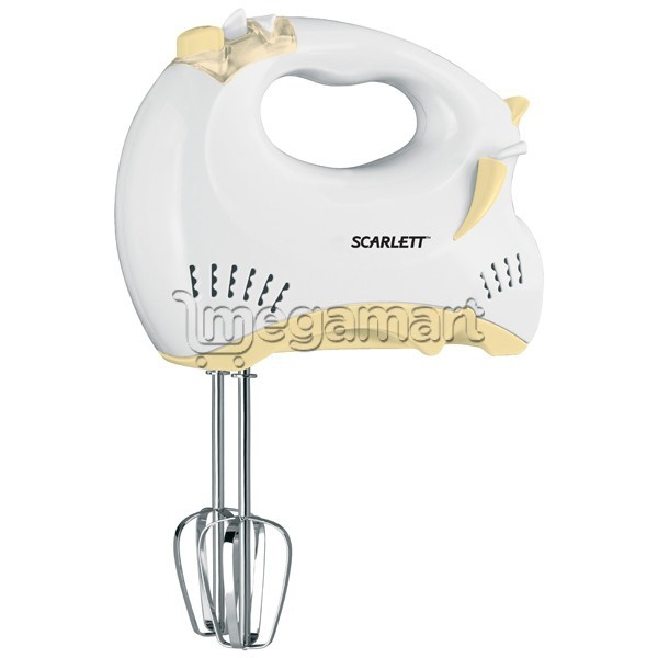 Миксер Scarlett SC-043 (white with yellow)