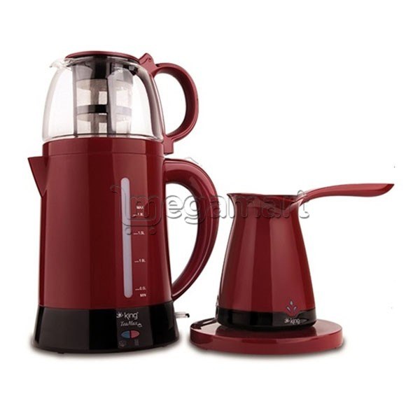 Elektrik çaydan King K 8288 Duo Set