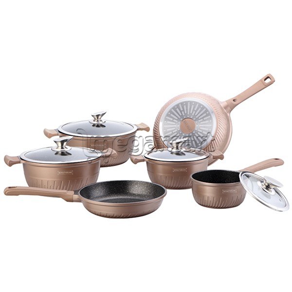 Qazan dəsti Royalty Line RL-LS1010G Copper