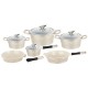 Набор кастрюль Royalty Line RL-ES1010C Cream