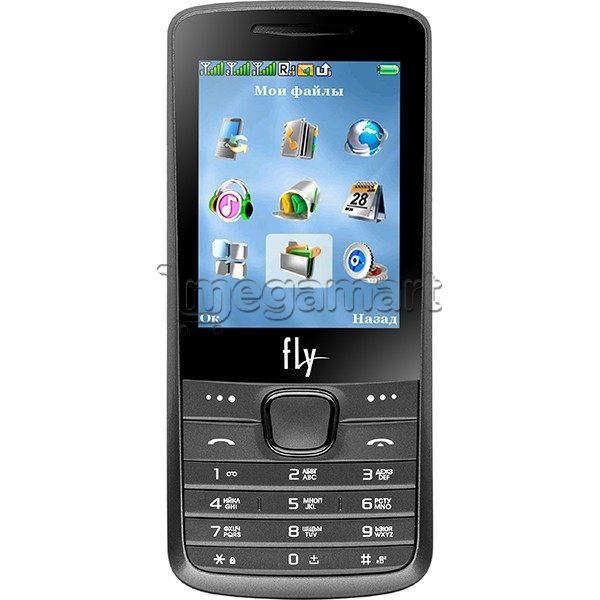 Мобильный телефон Fly TS105 Platinum Silver