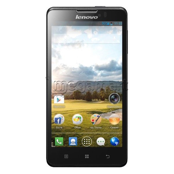 Мобильный телефон Lenovo P780 Deep Black 