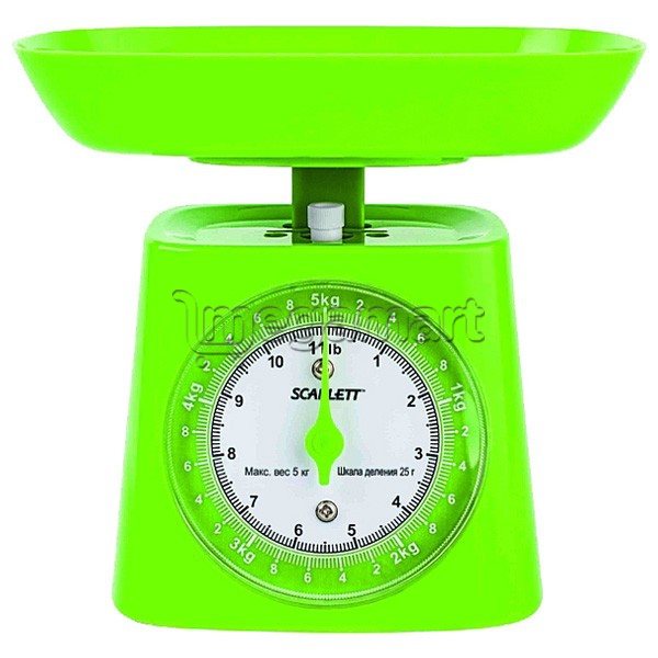 Кухонные весы Scarlett SC-1219 green