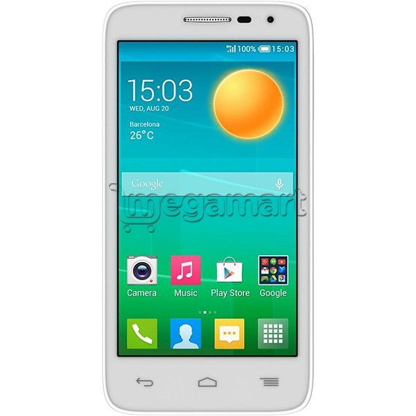 Смартфон Alcatel One Touch Pop D5 5038D White