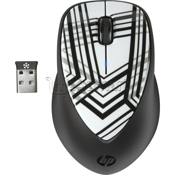 Kompüter sıçanı HP X4000 Wireless Zebra Mouse (H2F41AA)