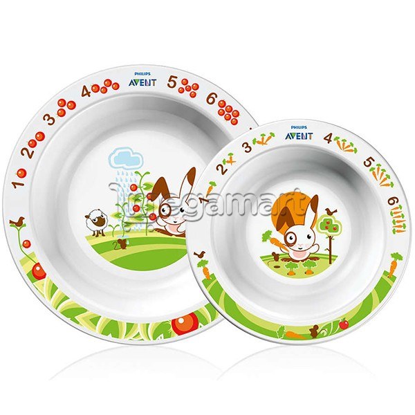 Набор детских тарелок Philips Avent SCF708/00