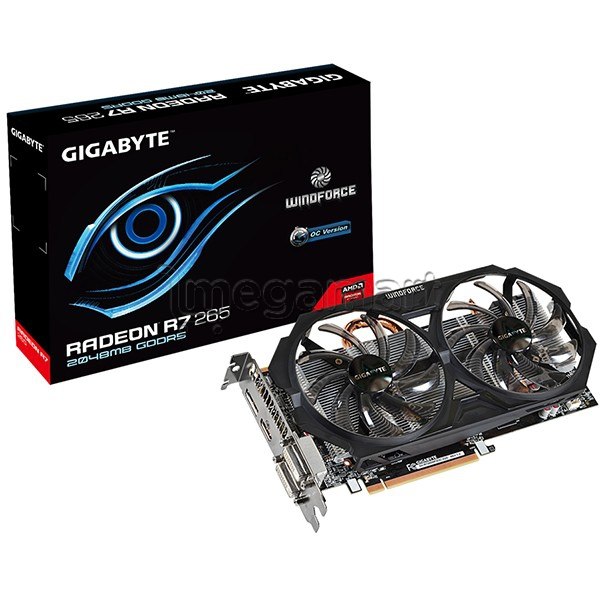 Видеокарта Gigabyte GV-R7265WF2OC-2G