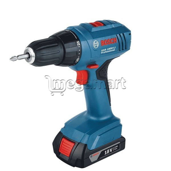 Дрель-шуруповёрт Bosch GSR 1800 LI
