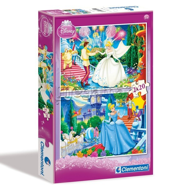 Pazl Clementoni PZL 2X20 CINDERELLA