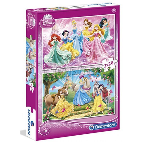 Пазл Clementoni PZL PRINCESS  2X20