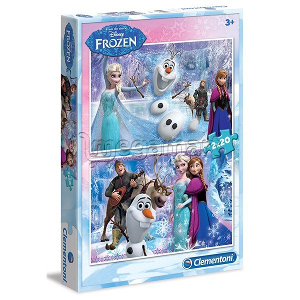 Пазл Clementoni PZL 2X20 FROZEN