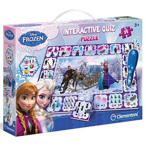 Пазл Clementoni Interactive quiz puzzle frozen