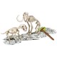 Саблезубый тигр и Мамонт Clementoni Archeogiocando Smilodon + Mammut FLUO