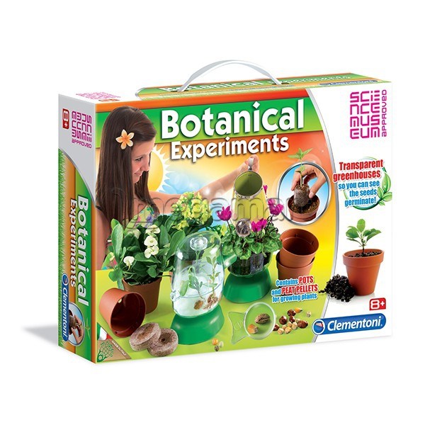 Комплект растений для детей Clementoni Botanic female version - science museum
