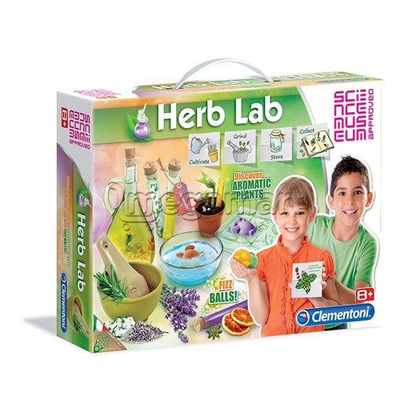 Комплект растений для детей Clementoni SM Erboristic lab