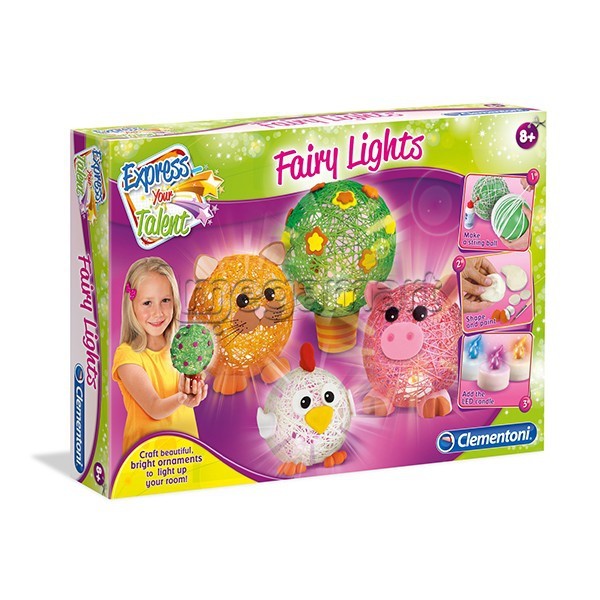 Красочные лампы Clementoni Fairy lamps