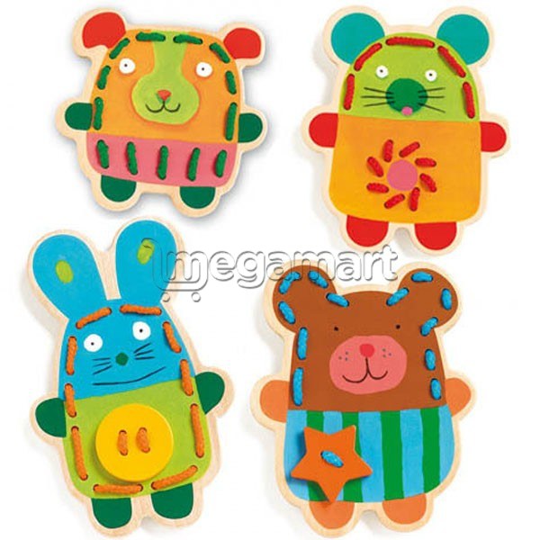 Шнуровка Djeco Corda doudou - Cuddly lacing FSC