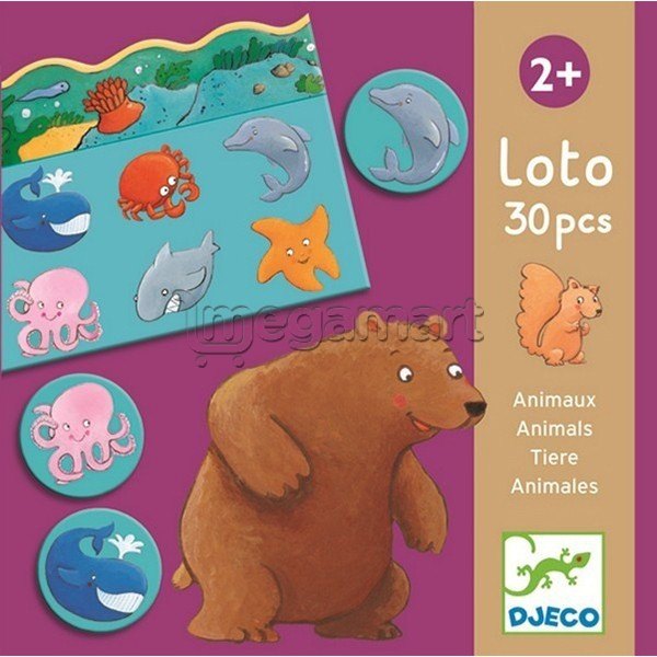 Loto Djeco Animals lotto