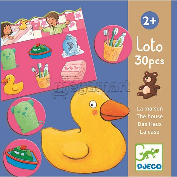 Лото Djeco Lotto of the house