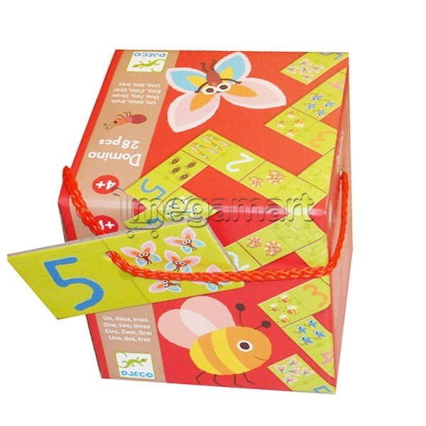 Домино Djeco Domino 1,2,3