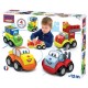 Машины Ecoiffier Maxi Abrick Puzzle Vehicles set