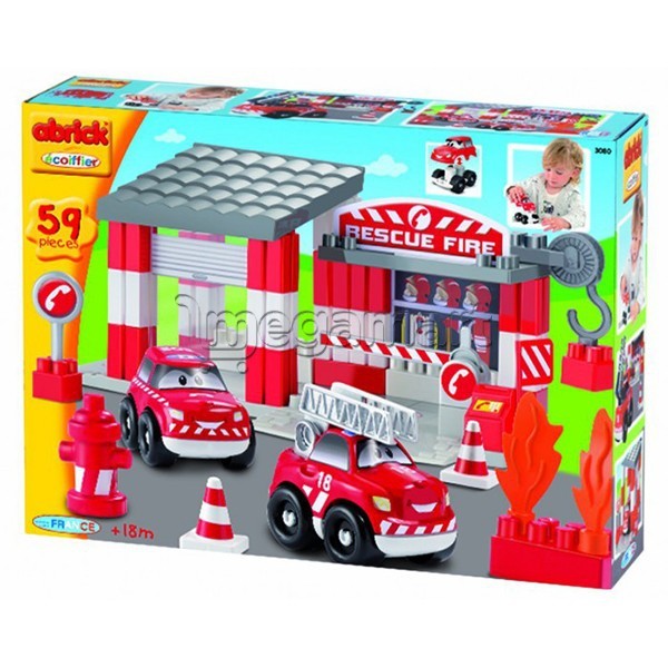 Yanğın söndürən Ecoiffier Fast Car fire station