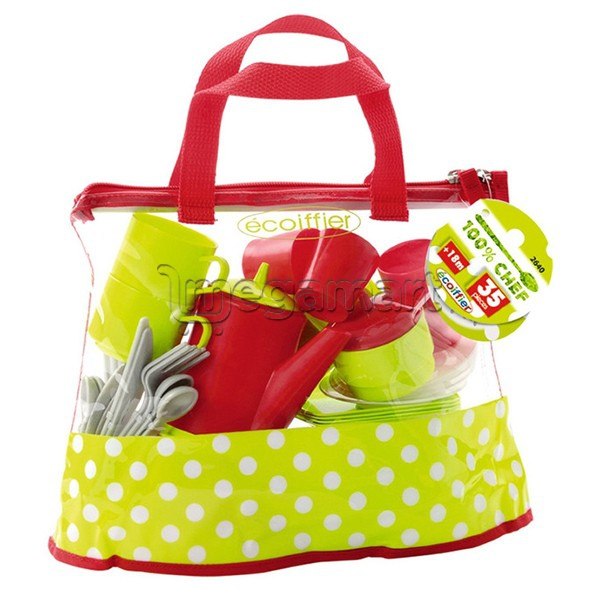 Nahar çantası Ecoiffier Garnished dinning bag