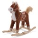 Yelləncək at New classic toys Rocking Horse Dark Brown - Small