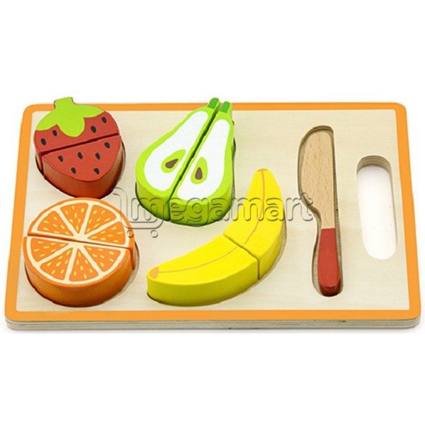 Doğrama lövhəsi New classic toys Viga Toys - My Cutting Fruit