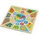 Цветные часы New classic toys Multi Clock