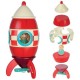Ракета Janod Rocket magnet kit