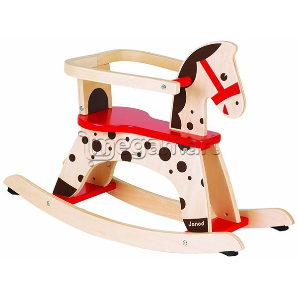 Лошадь-качели Janod "CARAMEL" Rocking horse