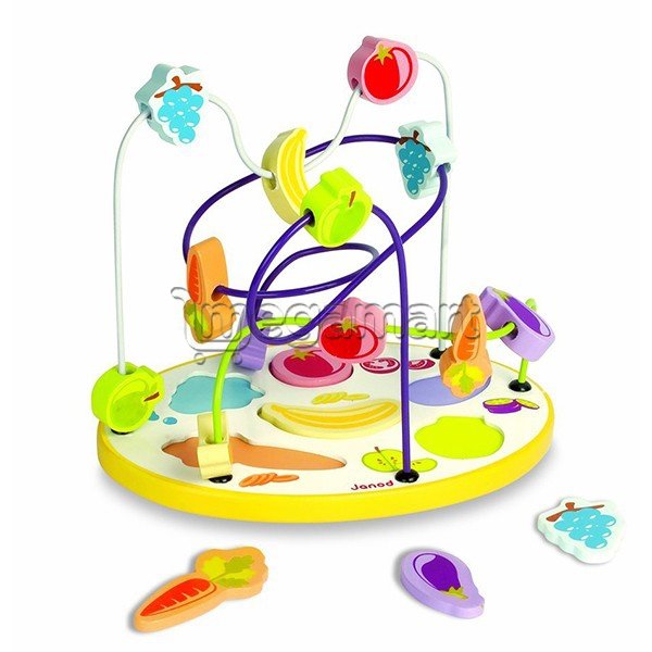 Головоломка Janod Fruit & Veg sorting puzzle