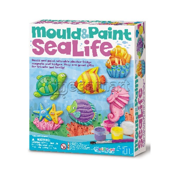 Su Personajları 4M Mould & Paint / Sealife