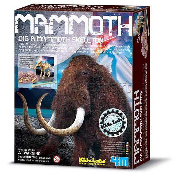 Mamont 4M Kidz Labs / Mammoth Skeleton 