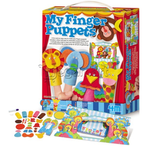 Куклы для пальцев 4M My Finger Puppets