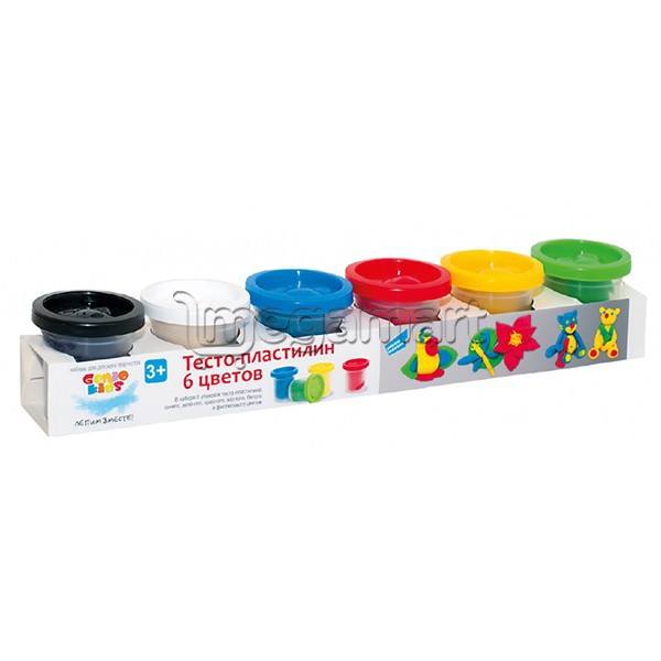 Xəmir plastilin 6 rəng Dream makers TA1009