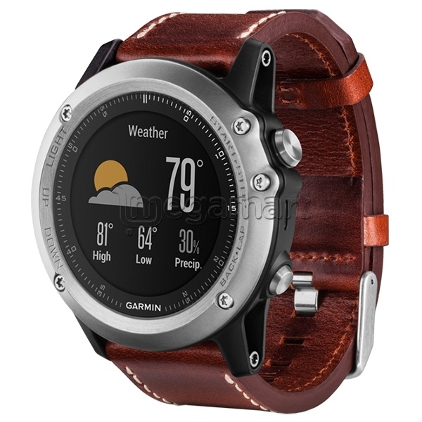 Smart-saat Garmin Fenix 3 Sapphire (gümüşü)