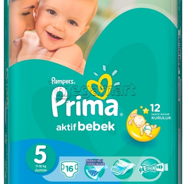 Подгузник Pampers Prima Junior N-5