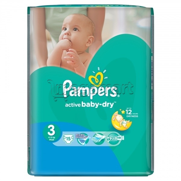 pampers active baby dry 3
