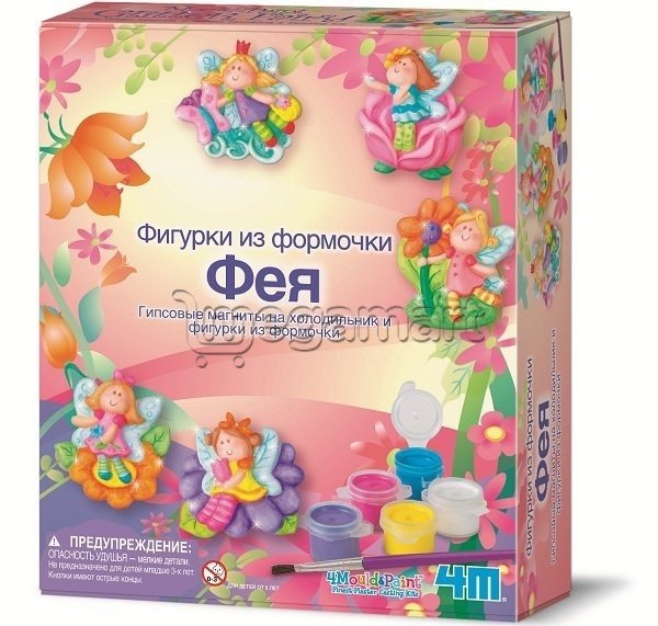 Oyuncaq 4M "Mould&Paint Glitter Fairy" 03524