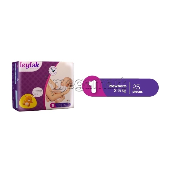 Uşaq bezi Leylək Newborn N-1 (3 bağlama)