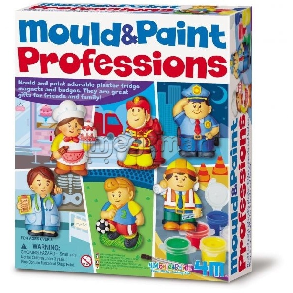 Игрушка 4M "Mould&Paint Professions" 03545