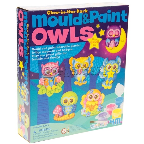 Игрушка 4M "Mould&Paint Owls" 04654