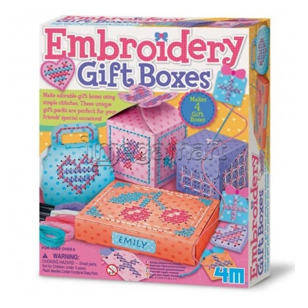 Tikmələr 4M "Embroidery Gift Boxes" 04666