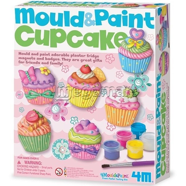 Игрушка 4M "Mould&Paint Cupcake" 03535