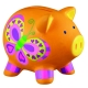 Oyuncaq 4M "Paint your Own Piggy Bank" 04505