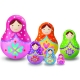 Oyuncaq 4M "Paint your Own Russian Dolls" 04617