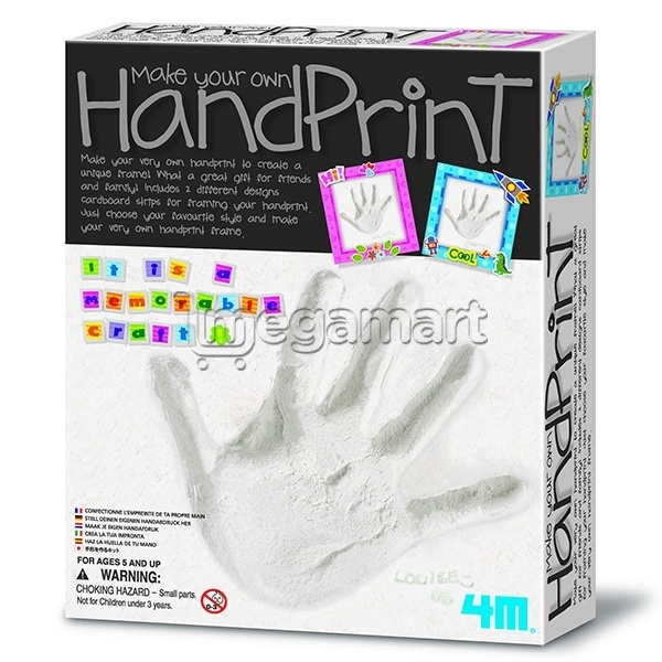 Игрушка 4M "Make your Own Hand Print" 04556