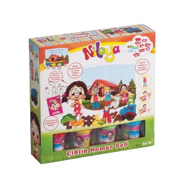  Hamur Niloya Çiftlik Hamur Seti 3194